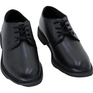 Bates Sentry High Shine Leather Oxford Black Women's US 9